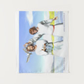 Taufe Christi Tapestry Wandteppich (Vorderseite)