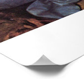 Taufe Christi von Joachim Patinier Poster (Ecke)