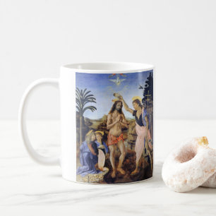 Taufe Christi von Verrocchio, Leonardo da Vinci Kaffeetasse