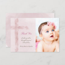 Taufe danke Aquarell Heiliges Kreuz