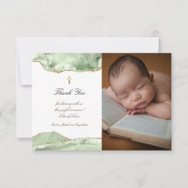 Taufe danke der grünen Agitation Einladung