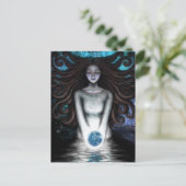 Taufe der Erde Postkarte (Stehend Vorderseite)