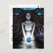 Taufe der Erde Postkarte (Vorne/Hinten)