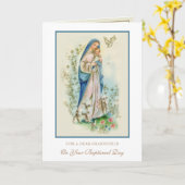 Taufe der Großmutter Karte (Gelbe Blume)