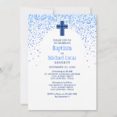 Taufe der Jungen Einladung (Vorderseite)