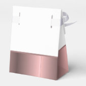 Taufe der Kommune rosa und weiß Geschenkschachtel (Rückseite)