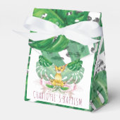 Taufe der Mädchen oder Illustration des Geburtslio Geschenkschachtel (Vorderseite)