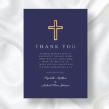 Taufe der modernen Marine Blue Cross Boy