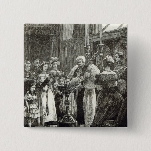 Taufe der Prinzessin Louise Button (Vorderseite)