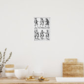 Taufe des Tupinambras-Stammes Poster (Küche)