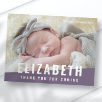 Taufe Einfaches modernes Foto mit hellen Farben Vi