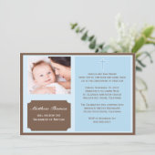 Taufe Einladung (Stehend Vorderseite)