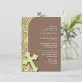 Taufe-Einladung Einladung (Stehend Vorderseite)