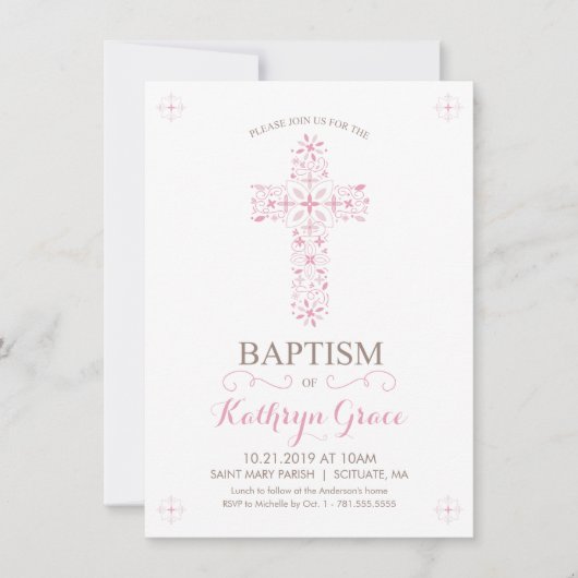 Taufe, Einladung zur Weihnachtsfeier, einladende K (Vorderseite)