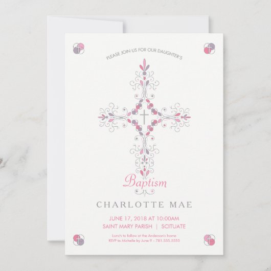 Taufe, Einladung zur Weihnachtsfeier - Einladung, (Vorderseite)