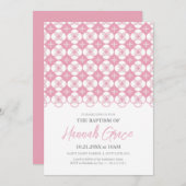 Taufe, Einladung zur Weihnachtsfeier - Kindermädch (Vorne/Hinten)