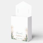 Taufe eucalyptus Glitzer Name danke überqueren Geschenkschachtel (Geöffnet)