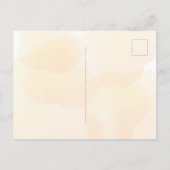 Taufe Eukalyptusgrün Glitzer Kreuzgolden Einladungspostkarte (Rückseite)