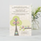 Taufe Feier Niedliche Feierlichkeiten Einladung (Stehend Vorderseite)