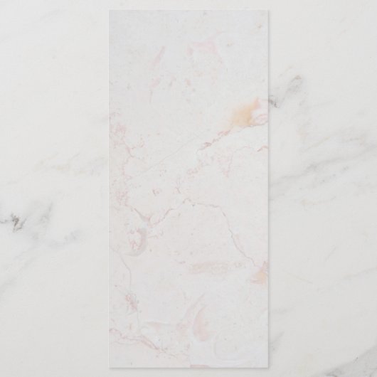 Taufe Foto Botanisches Goldmarmor Blätter Foliage Menükarte (Rückseite)