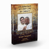 Taufe Foto Keepake Geschenk Christlicher moderner (Links)