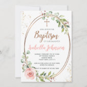 Taufe für ein Mädchen Einladung (Vorderseite)