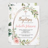 Taufe für ein Mädchen Einladung (Vorne/Hinten)