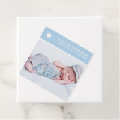 Taufe für ihn | Modernes, benutzerdefiniertes Foto Geschenkanhänger (Beispiel)