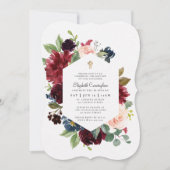 Taufe für ihr einfaches Wasserfarbenkreuz Einladung (Vorderseite)