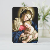 Taufe für Kleinkinder Erinnerung an große Gebetska Einladung (Stehend Vorderseite)