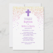 Taufe für Mädchen Einladung (Vorderseite)