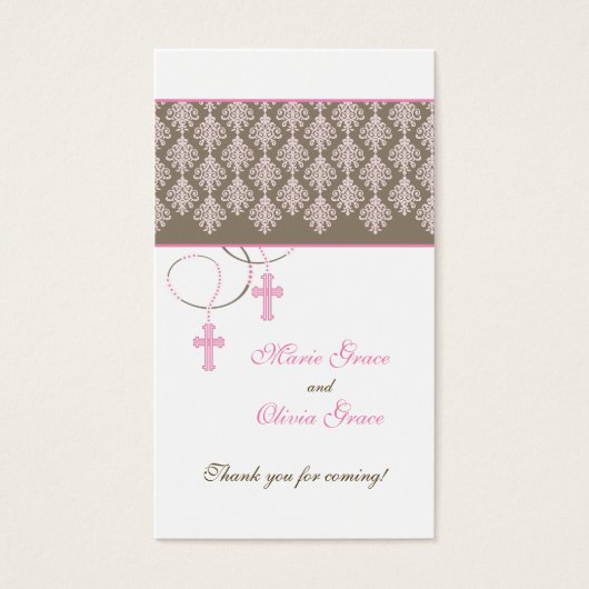 Taufe Fvor Tag - Twins (Vorderseite)