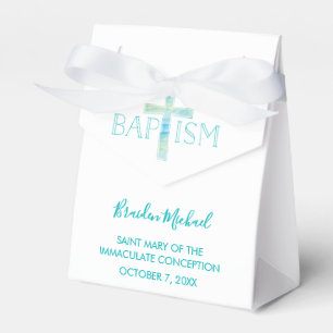 Taufe-Gastgeschenk-Kasten - Bevorzugungen des Geschenkschachtel