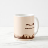 Taufe Geschenk JW Tasse Bibelverse für ihn (VorderseiteRechts)