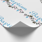 Taufe Geschenkpapier (Ecke)