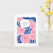 Taufe Glückwunsch JW Bible Scripture Card Karte (Gelbe Blume)