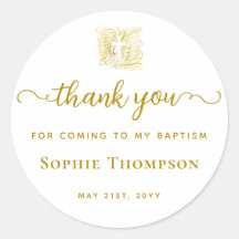 Taufe Gold Dove White Cross Elegant Vielen Dank