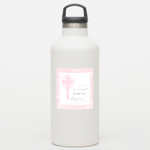 Taufe Große Enkeltochter Pink Lace Personalisiert