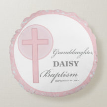 Taufe Großtochter Pink Lace Personalisiert