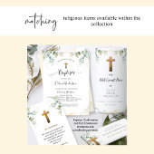 Taufe Gunst, Junge oder Mädchen, Grünes Lesezeiche Dankeskarte