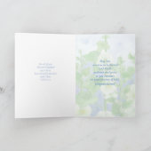 Taufe Herzlichen Glückwunsch Galatians Bible Verse Karte (Innenseite)