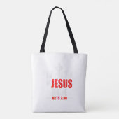 Taufe in Jesus Name handelt 238 Taufe Jesus nur Tasche (Rückseite)