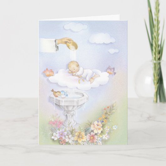 Taufe inviations einladung (Vorderseite)