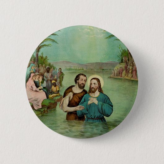 Taufe Jesu Christi Button (Vorderseite)