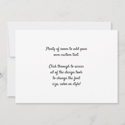 Taufe Jesu Christi durch Johannes den Täufer Einladung (Rückseite)