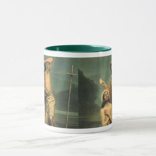 Taufe Jesu Christi durch Johannes den Täufer Tasse (Zentrum)