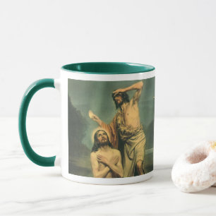 Taufe Jesu Christi durch Johannes den Täufer Tasse