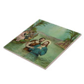 Taufe Jesu Christi Fliese (Seite)