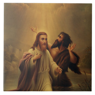 Taufe Jesu Christi Fliese