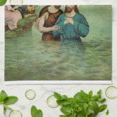 Taufe Jesu Christi Geschirrtuch (Gefaltet)